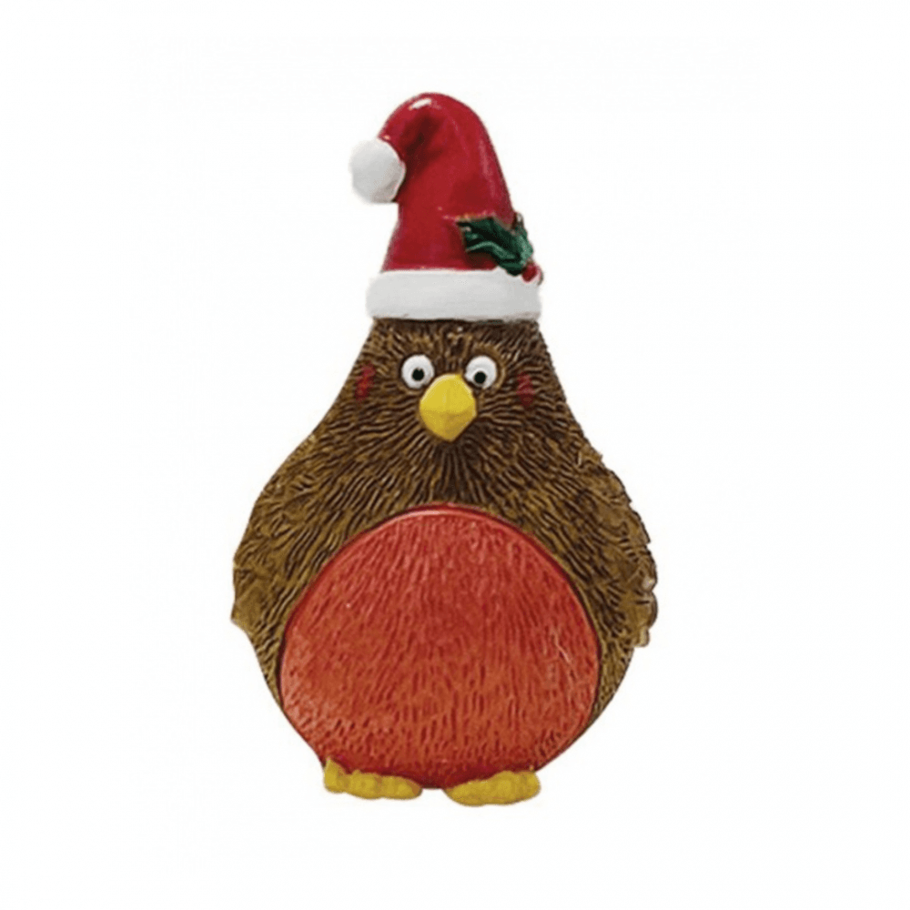 Anniversary House Plump Christmas Robin Resin Cake Toppers - Anniversary House