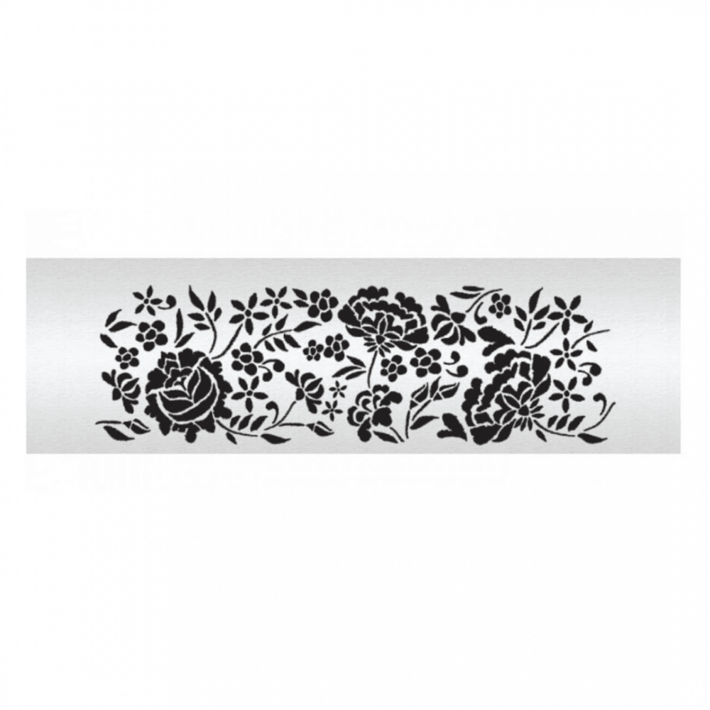 Evil Cake Genius Embroidered Lace Cake Stencil