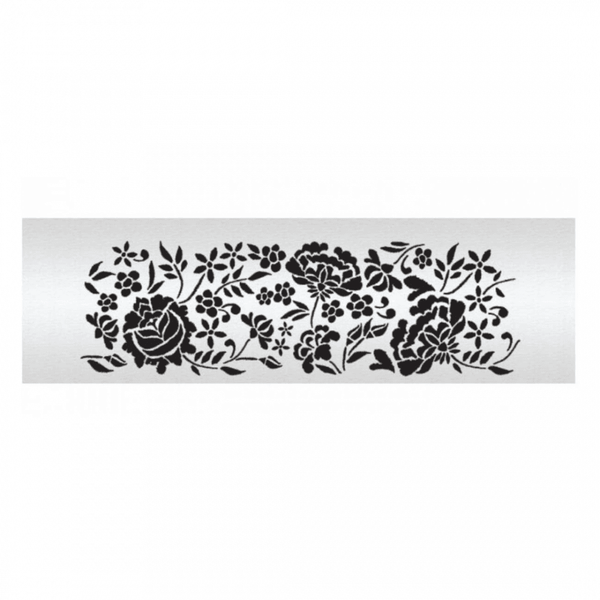 Evil Cake Genius Embroidered Lace Cake Stencil