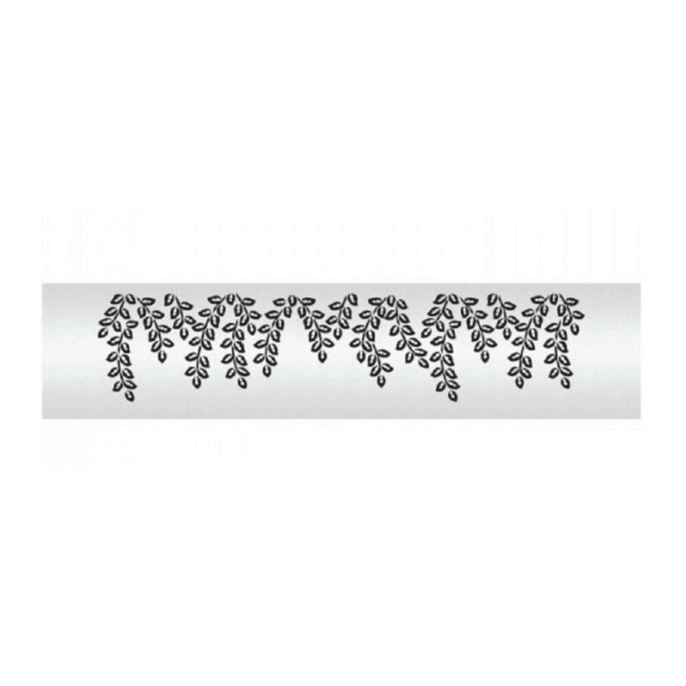 Evil Cake Genius Alexandria Lace Vine Cake Stencil #11