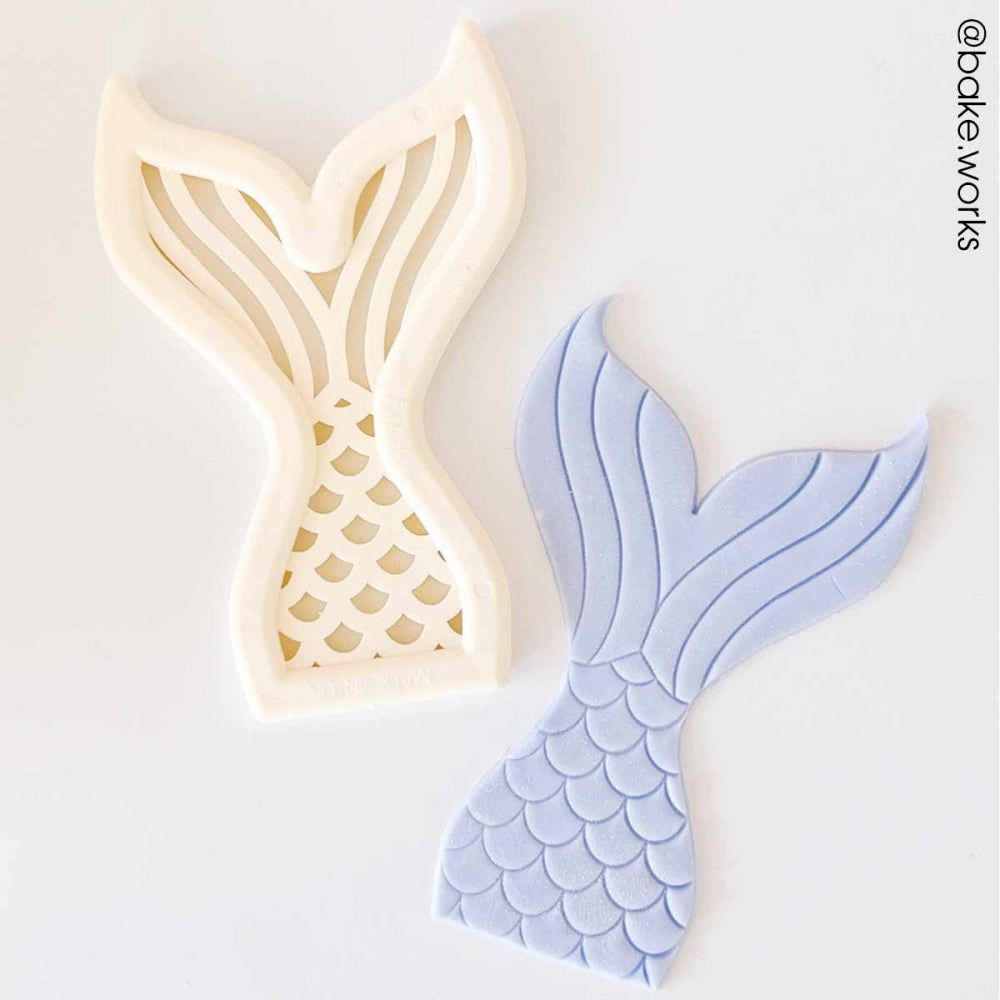FMM Mermaid Tail Cutters Set Of 2