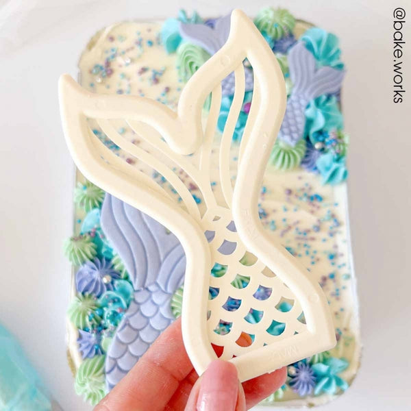 FMM Mermaid Tail Cutters Set Of 2
