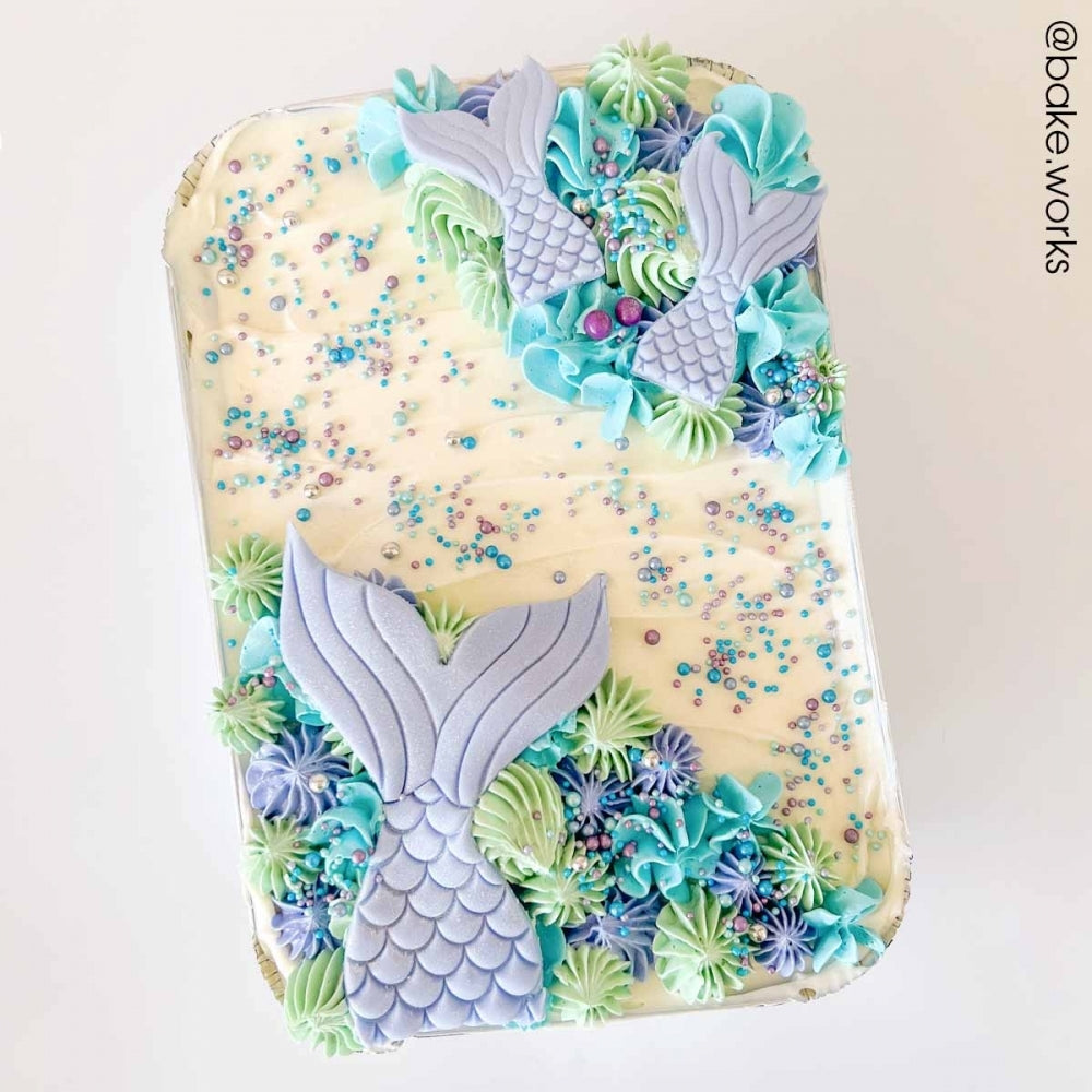 FMM Mermaid Tail Cutters Set Of 2
