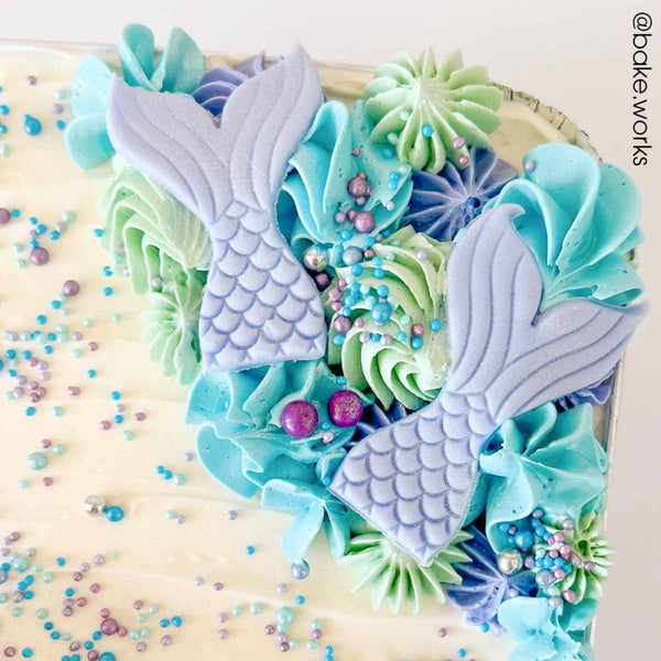 FMM Mermaid Tail Cutters Set Of 2