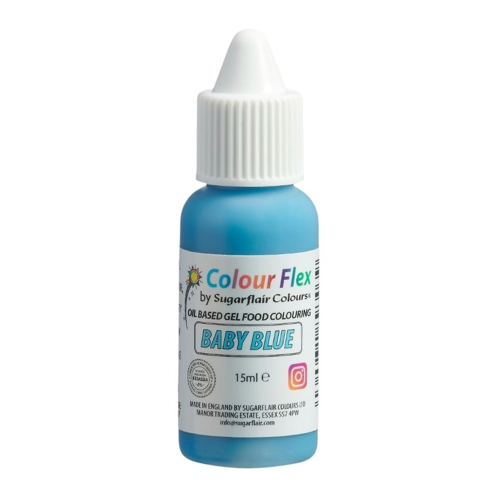 Sugarflair Colour Flex 15ml - Baby Blue