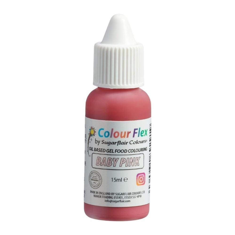 Sugarflair Colour Flex 15ml - Baby Pink