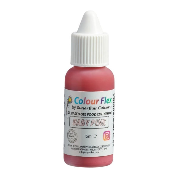 Sugarflair Colour Flex 15ml - Baby Pink