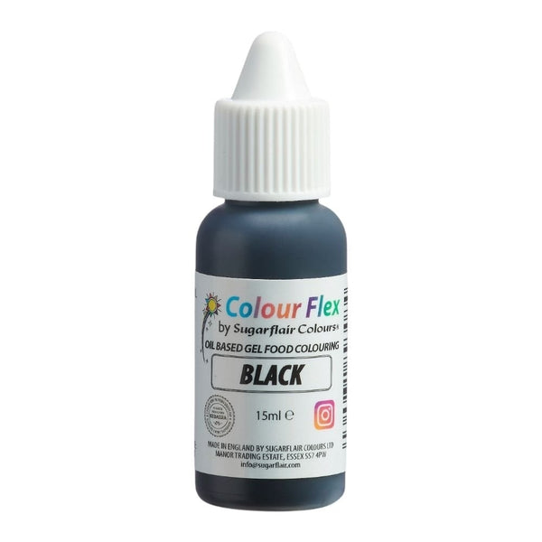 Sugarflair Colour Flex 15ml - Black