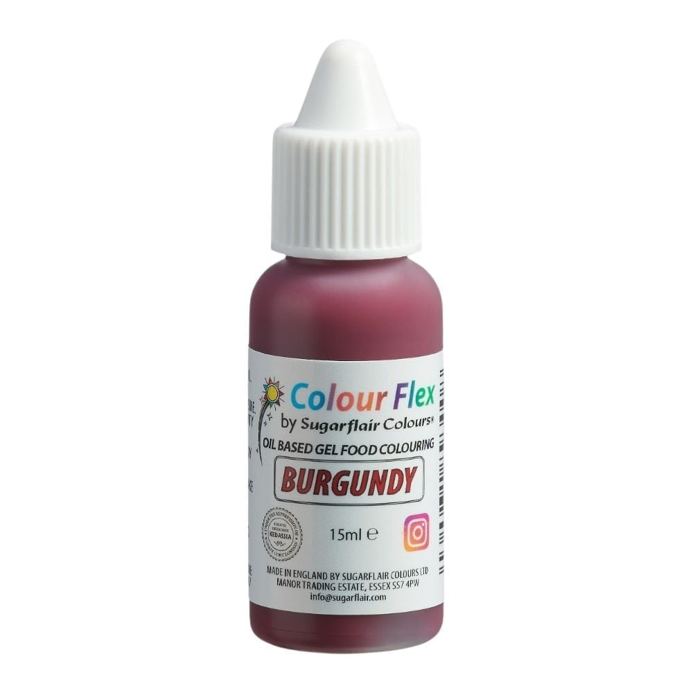 Sugarflair Colour Flex 15ml - Burgundy