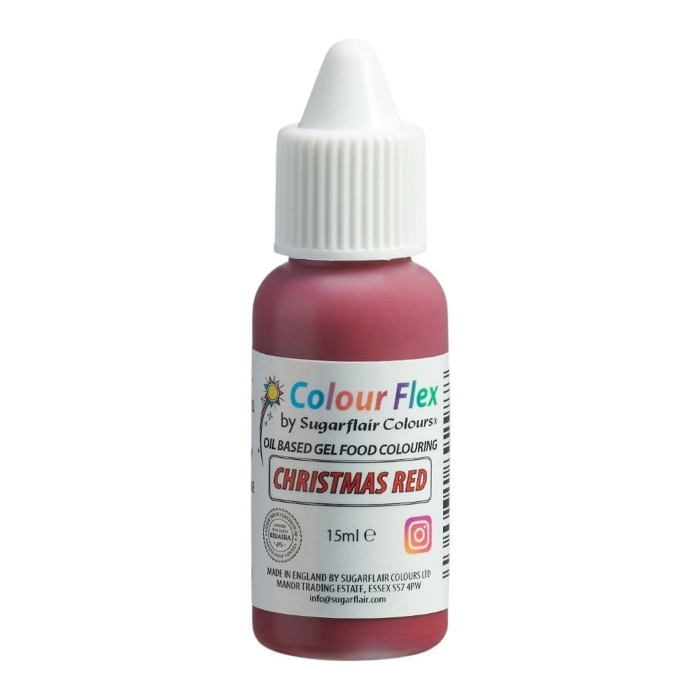 Sugarflair Colour Flex 15ml - Christmas Red