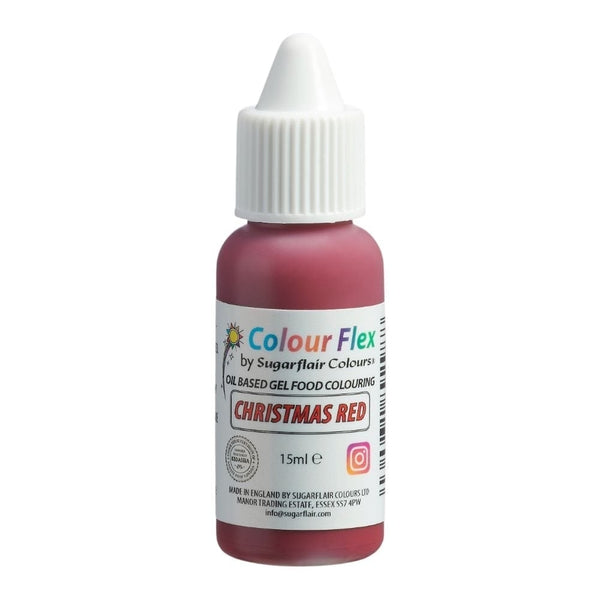Sugarflair Colour Flex 15ml - Christmas Red