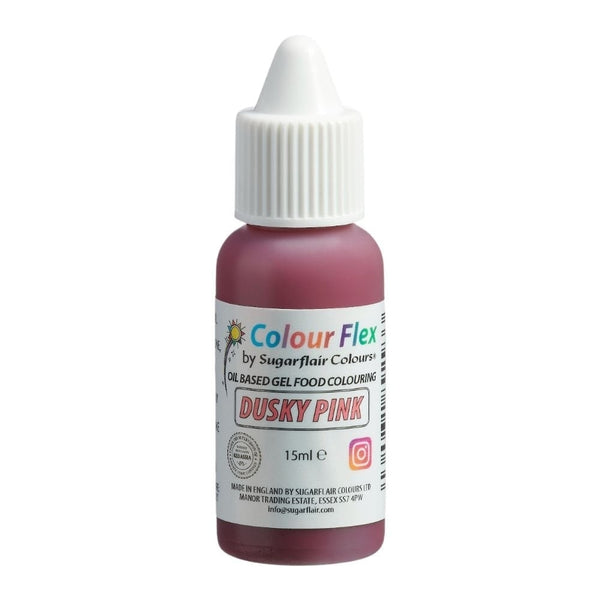 Sugarflair Colour Flex 15ml - Dusky Pink