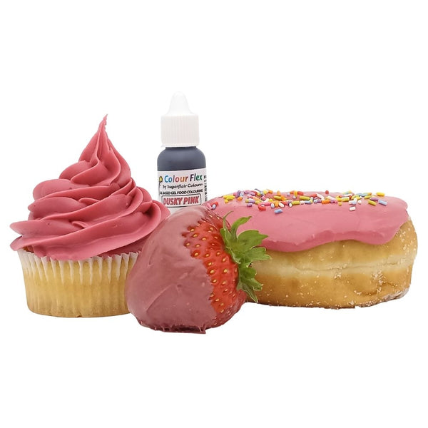 Sugarflair Colour Flex 15ml - Dusky Pink