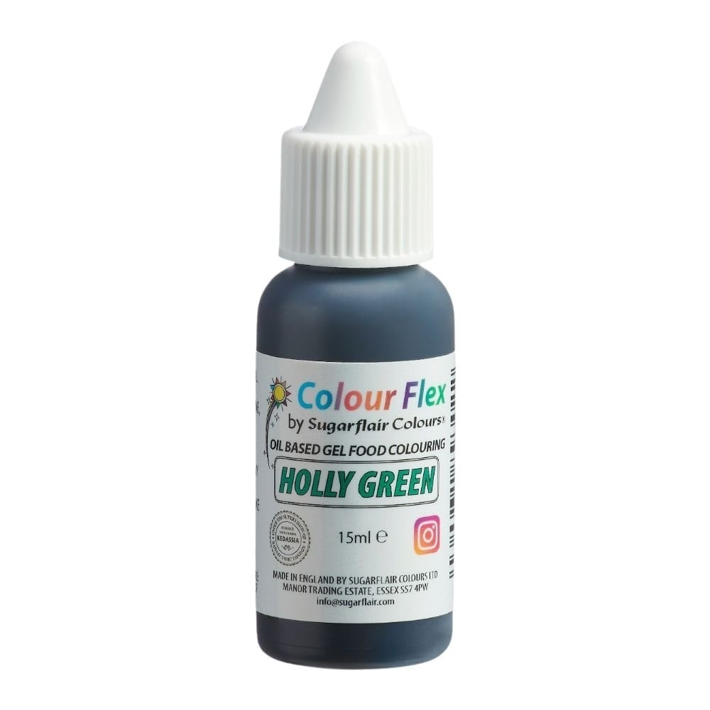 Sugarflair Colour Flex 15ml - Holly Green