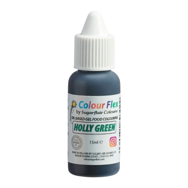 Sugarflair Colour Flex 15ml - Holly Green