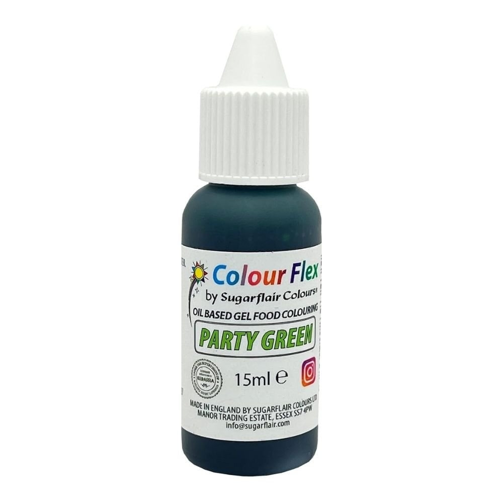 Sugarflair Colour Flex 15ml - Party Green