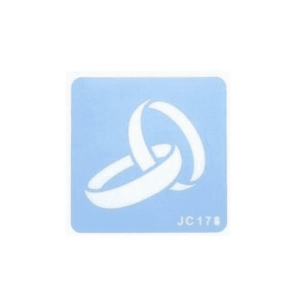 Culpitt Entwined Wedding Ring Stencil