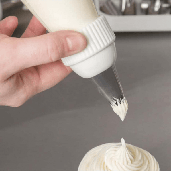 Ateco 3 piece XL Delrin Coupling piping bag adaptor