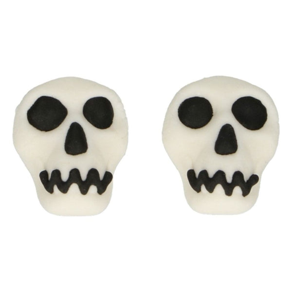 FunCakes Skull Sugar Decorations Set Of 8