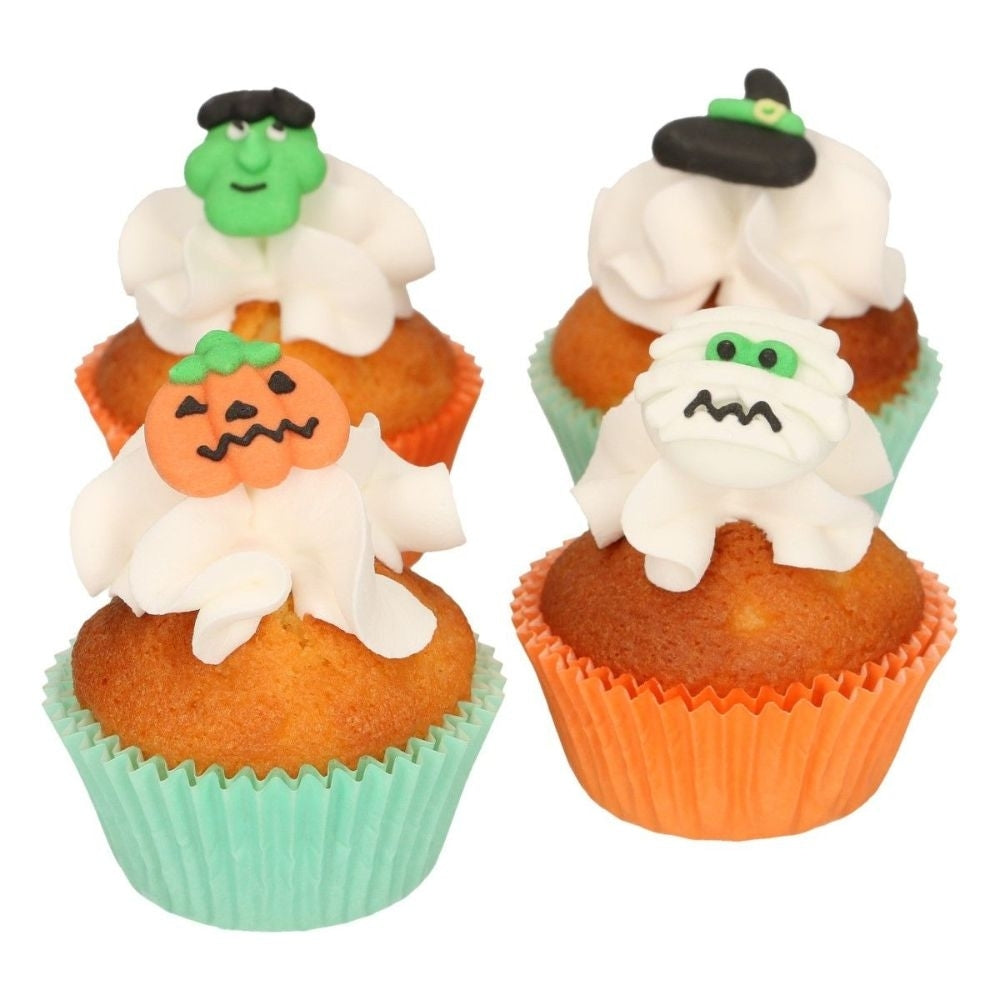 FunCakes Halloween Sugar Decorations Set Of 12