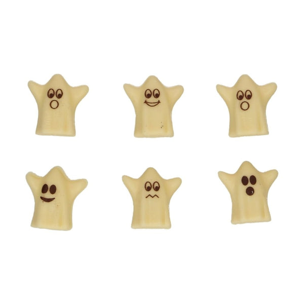 FunCakes 3D Chocolate Ghost Toppers x 6