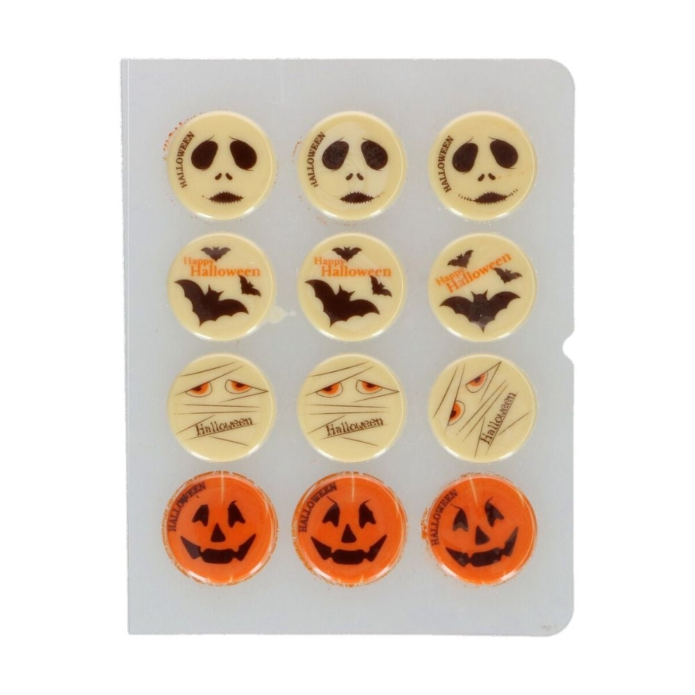 FunCakes Halloween 3.8cm Chocolate Toppers x 12