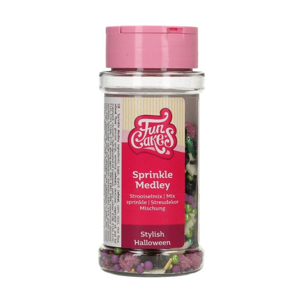 FunCakes Stylish Halloween Sprinkle Medley 65g