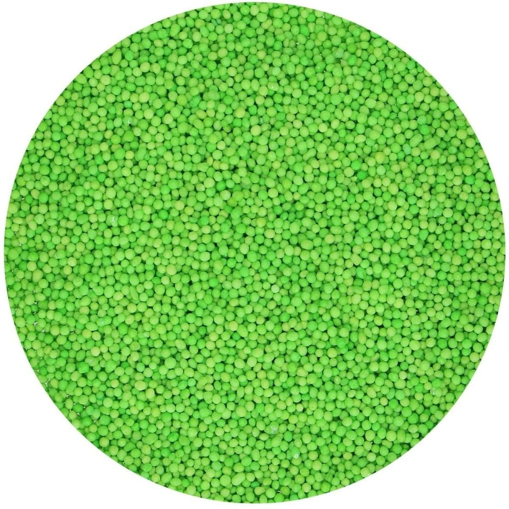 FunCakes Green Nonpareil Sprinkles