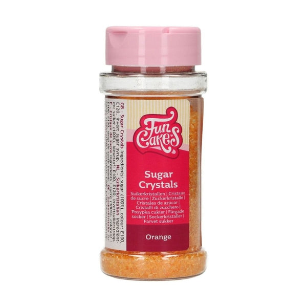 FunCakes Orange Sugar Crystals 80g