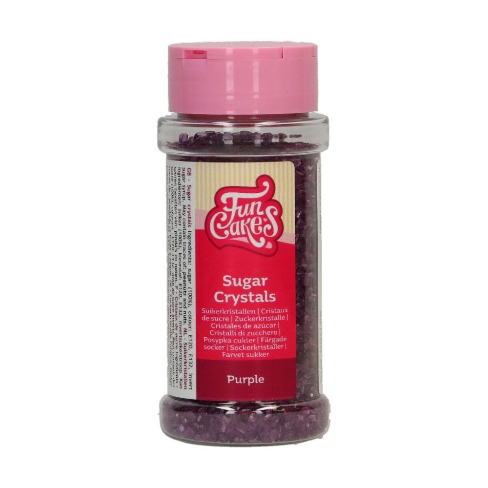 FunCakes Purple Sugar Crystals 80g