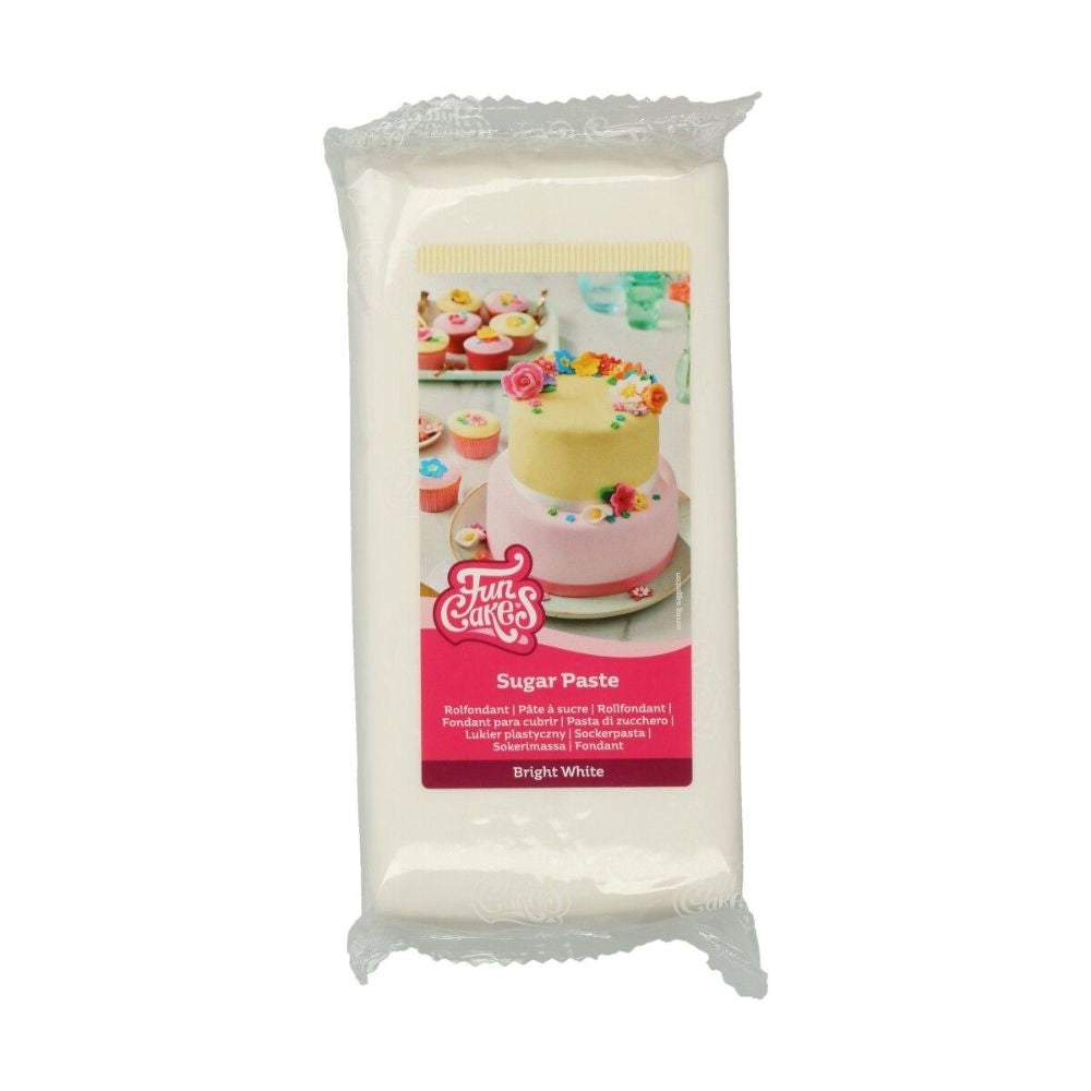 FunCakes Bright White Sugarpaste