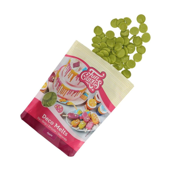 FunCakes Green Apple Flavour Deco Melts 250g