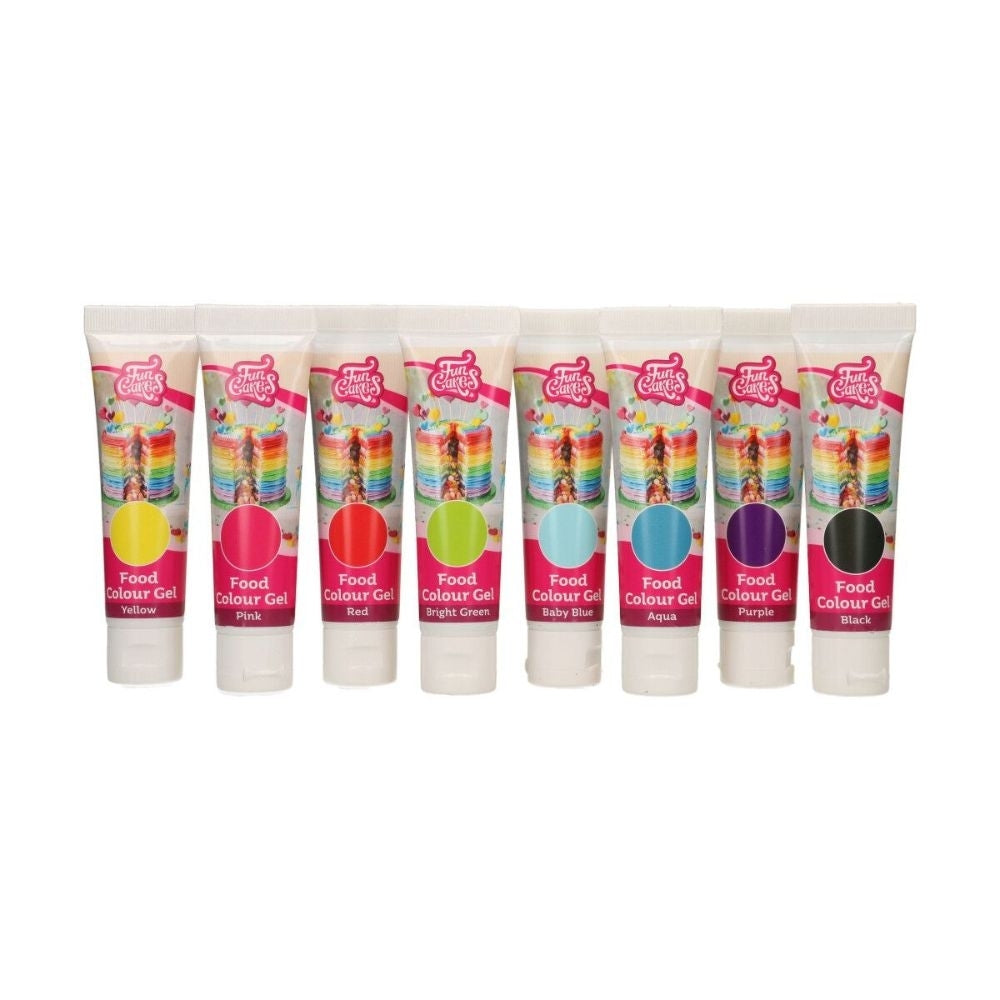 FunCakes EXPIRED - FunCakes Food Colour Gel Set/8 [NOV 2025]