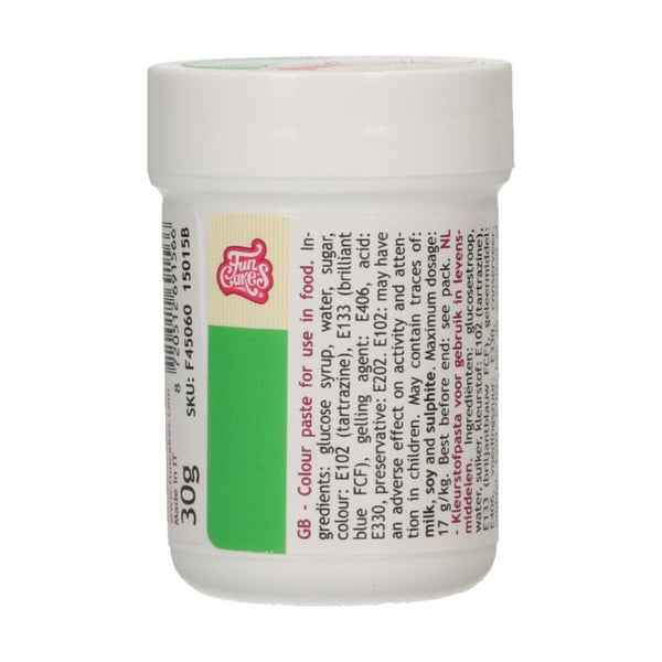 FunCakes EXPIRED - FunCakes Food Colour Paste Green 30g [SEPT 2025]