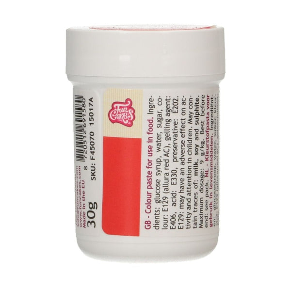 FunCakes EXPIRED - FunCakes Food Colour Paste Red 30g [NOV 2025]