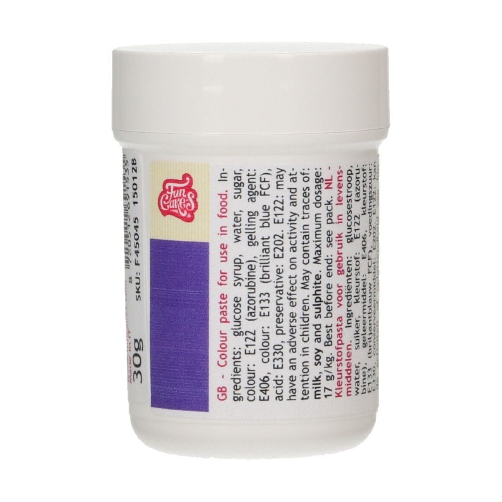 FunCakes EXPIRED - FunCakes Food Colour Paste Violet 30g [AUG 2025]