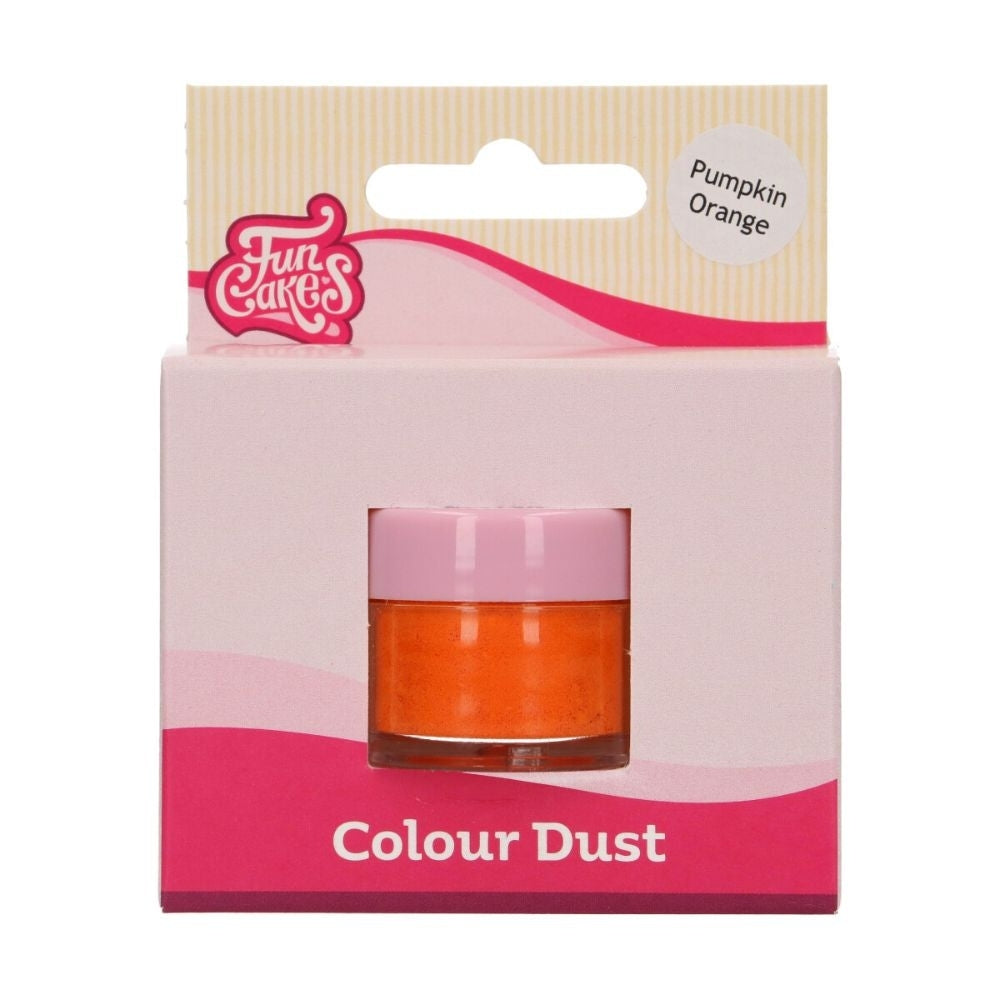 FunCakes Food Colour Dust - Pumpkin Orange