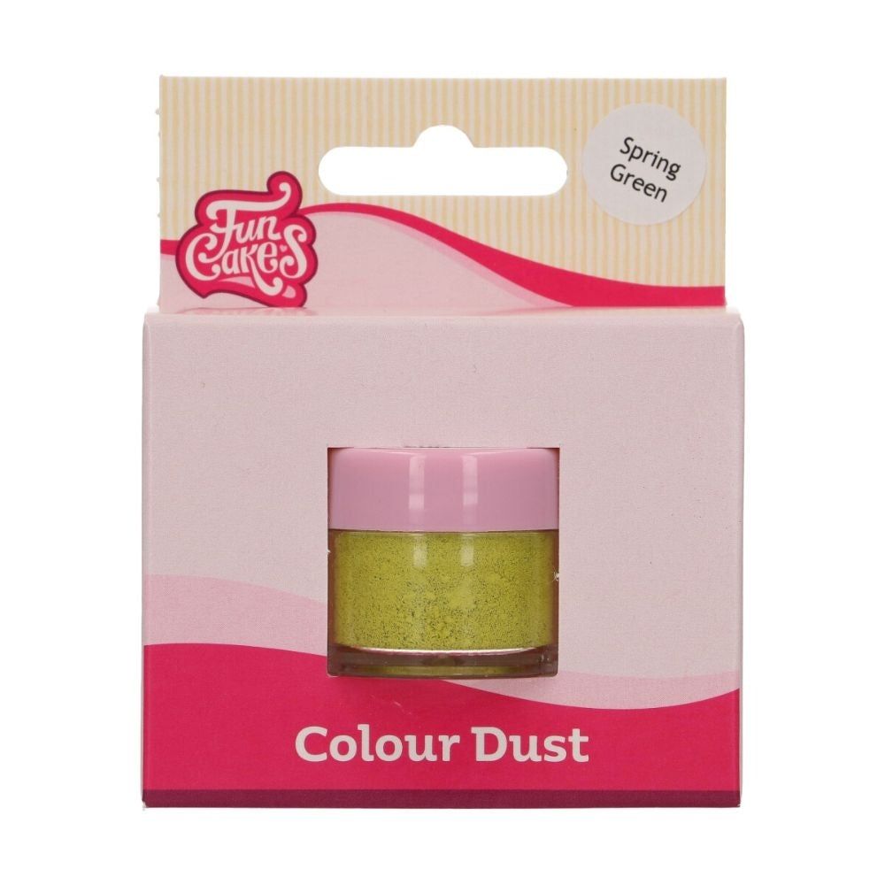 FunCakes Food Colour Dust - Spring Green