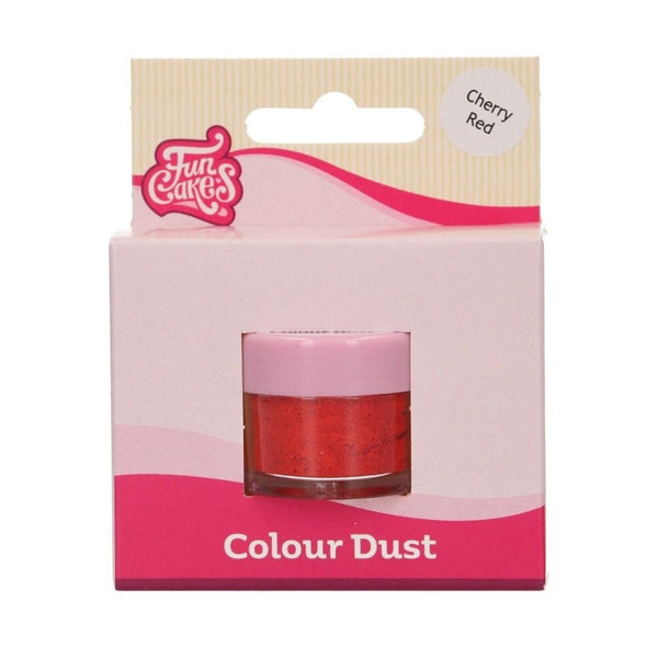 FunCakes Food Colour Dust - Cherry Red