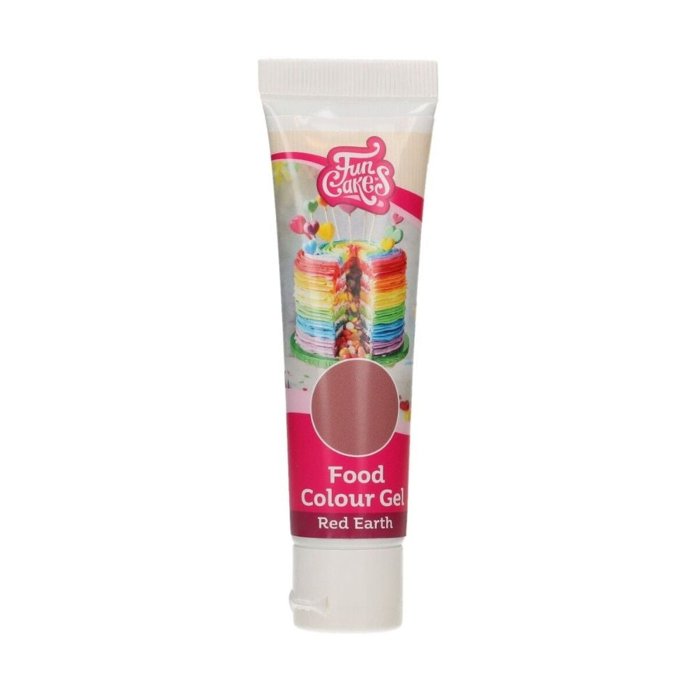 FunCakes Food Colour Gels 30g - Red Earth