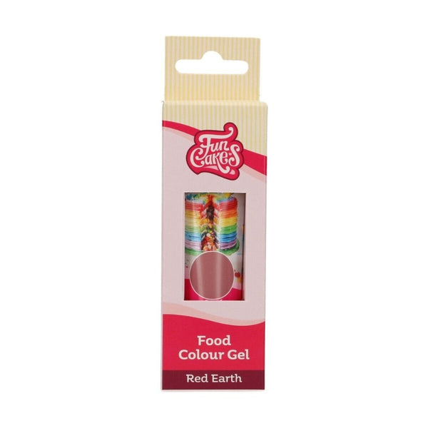 FunCakes Food Colour Gels 30g - Red Earth