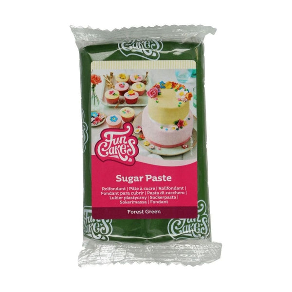 FunCakes Forest Green Sugarpaste 250g
