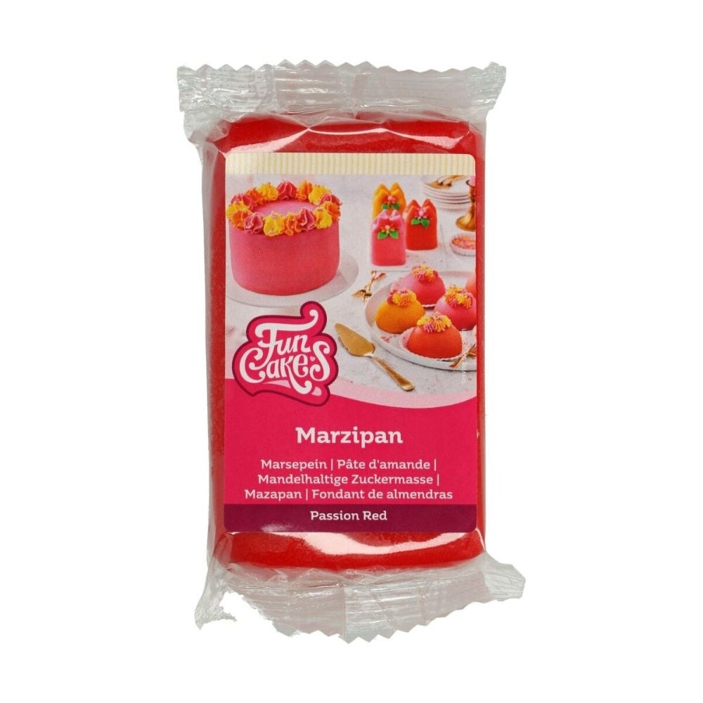 FunCakes Passion Red Marzipan 250g