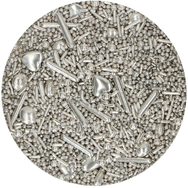 FunCakes Sprinkle Medley Silver 65g