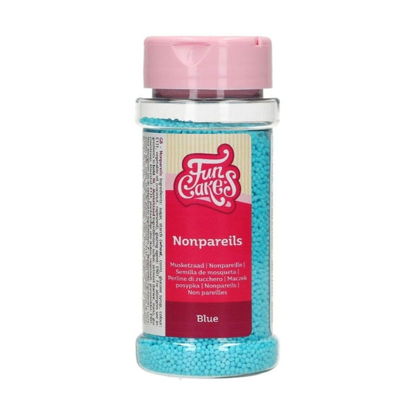 FunCakes Light Blue Nonpareil Sprinkles