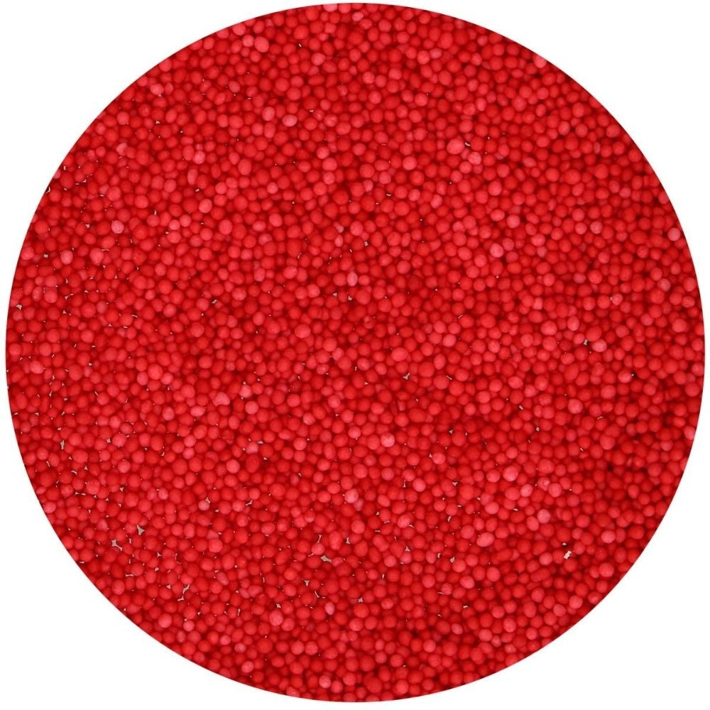 FunCakes Red Nonpareil Sprinkles