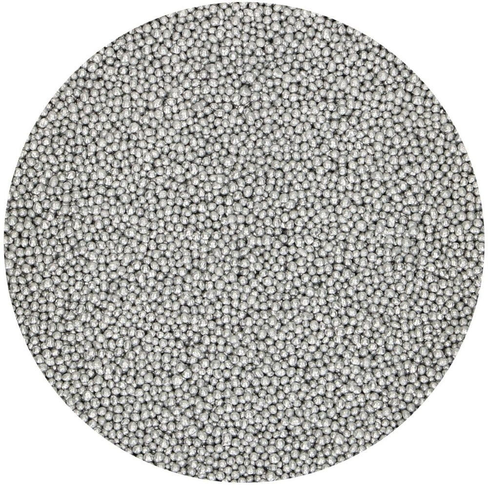 FunCakes Silver Nonpareil Sprinkles