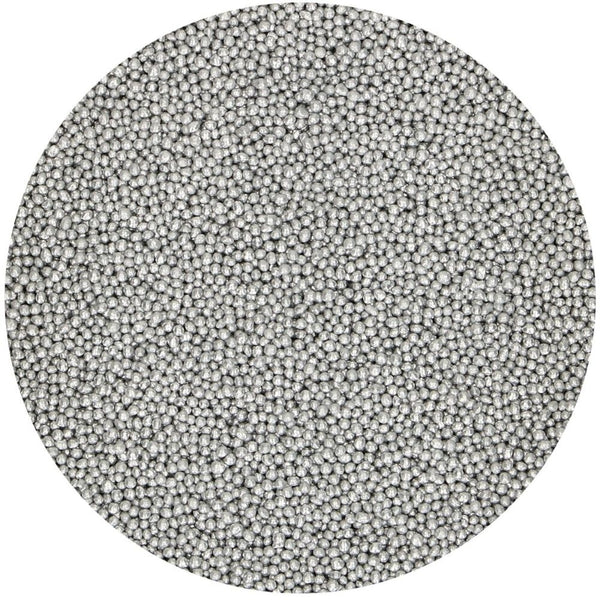 FunCakes Silver Nonpareil Sprinkles