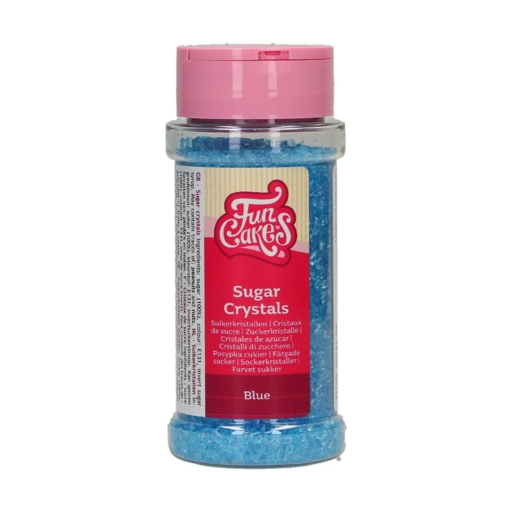 FunCakes Blue Sugar Crystals 80g