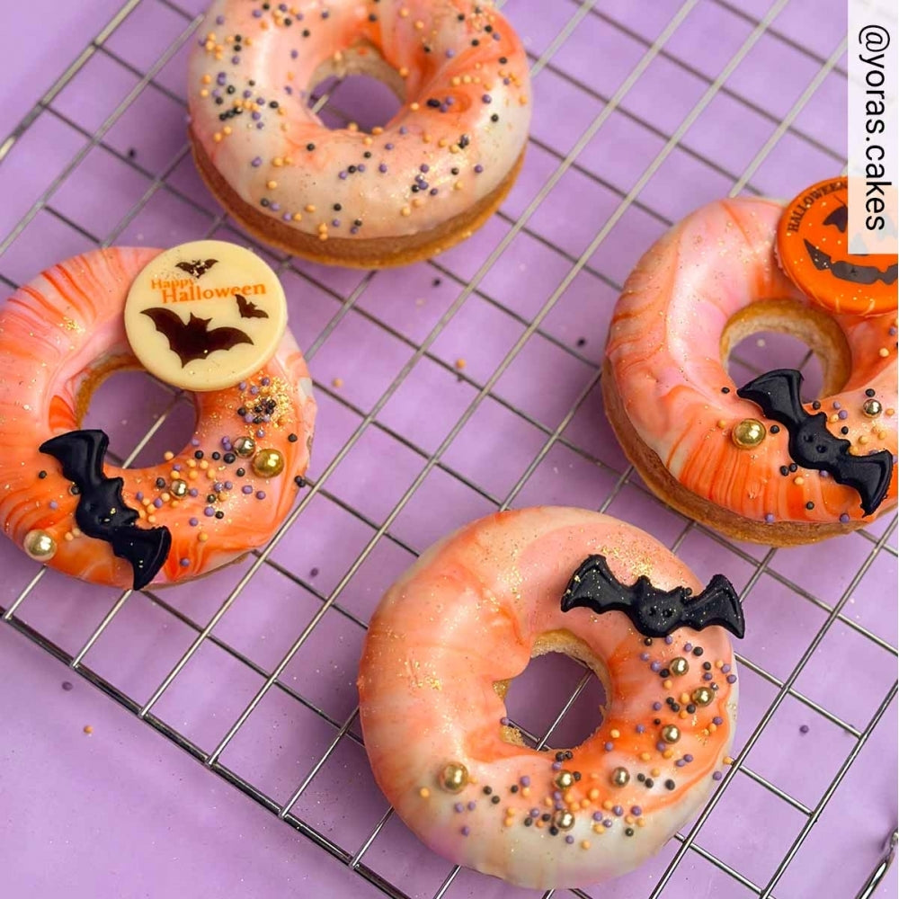 FunCakes Halloween 3.8cm Chocolate Toppers x 12